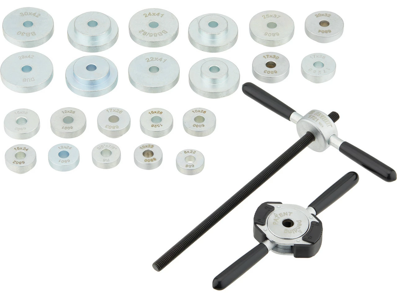 Unior Bike Tools Set De Prensa Para Rodamientos Universal 1721 - Imagen 5