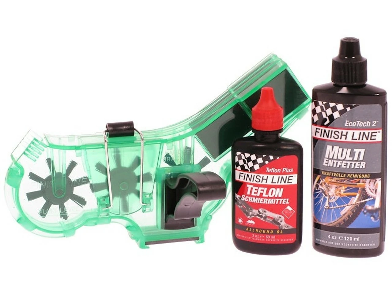 Finish Line Set De Dispositivo De Limpieza De Cadenas